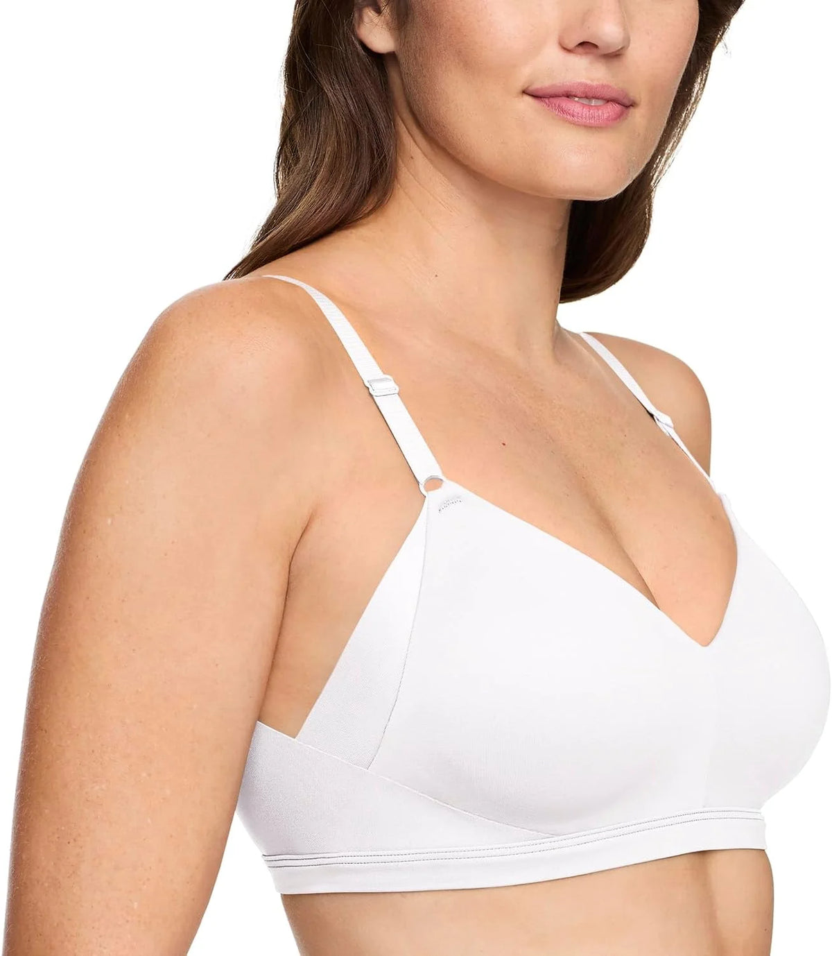 Warner's Womens No Side Effects Underarm and Back-Smoothing Comfort Wireless Lift T-Shirt Bra Rn2231a
